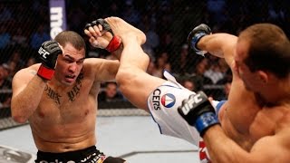 CAIN VELASQUEZ vs JUNIOR DOS SANTOS III HL [upl. by Wyon639]