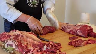 How to Butcher Beef 116A Boneless Chuck Roll [upl. by Tal]