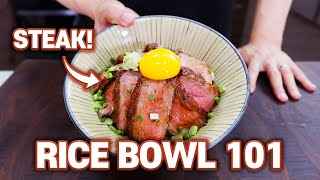 6 Ways to Enjoy Rice Bowls [upl. by Abran]