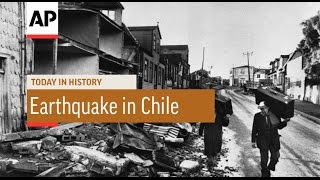 Earthquake in Chile  1960  Today in History  22 May 16 [upl. by Yemac]