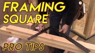 Framing Square Pro Tips [upl. by Skrap]