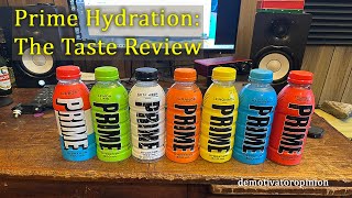 Prime Hydration  The Taste Review [upl. by Donahoe]