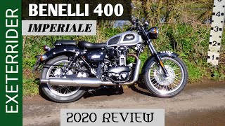 2020 BENELLI 400 IMPERIALE  REVIEW [upl. by Ainex]