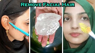 Remove Facial Hair at Home Naturally No Waxing No Threading  Tips amp Misconceptions [upl. by Alyek903]