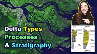 Delta Depositional Environments amp Stratigraphy  GEO GIRL [upl. by Baxy]