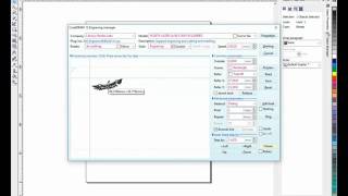 Small Laser  How to Engrave using Corel Laser Software [upl. by Eyks]