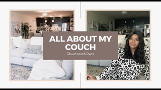 All About My Couch Ashley Furniture Savesto Sectional Review [upl. by Zerelda]