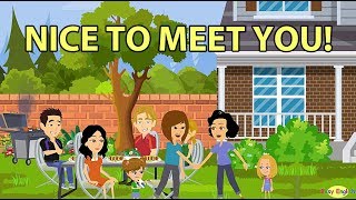 Nice to meet you How to Introduce People in English [upl. by Akener]