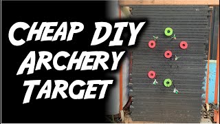 HEAVY DUTY DIY Archery Target for UNDER 100 Swamp N Stomp ep 107 [upl. by Hittel761]