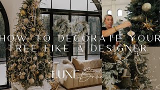 How to Decorate Your Christmas Tree Like a Designer [upl. by Iteerp166]