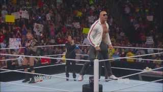 Batista returns at WWE RAW January 20th 2014 HD [upl. by Sutton6]