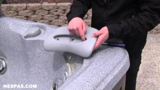 Hot Tub Pillows  How to Clean and Replace Them [upl. by Hoban]