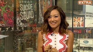 How Jared Leto Freaked Out Karen Fukuhara When They First Met on Suicide Squad [upl. by Titania]