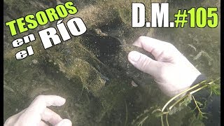 Buscando TESOROS en el RÍO encuentro ¡ALGO INCREIBLE river treasures  Detección Metálica ep 105 [upl. by Ateiluj144]