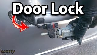 How to Fix a Broken Car Door Lock [upl. by Plossl]