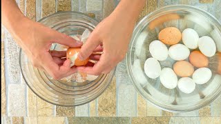 100YearOld Trick To PEELING HardBoiled EGGs 🥚 [upl. by Townshend]