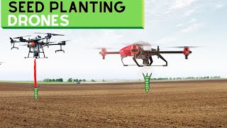 Top 5 Agricultural Drones that Spread Seeds  Forestation Drones [upl. by Whit211]