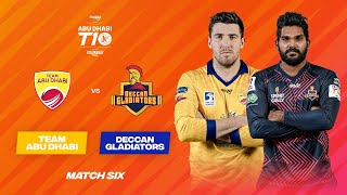 Match 6 HIGHLIGHTS  Team Abu Dhabi vs Deccan Gladiators  Day 3  Abu Dhabi T10 Season 5 [upl. by Imar]