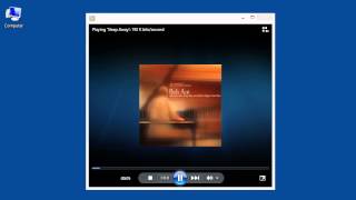 Windows 80 Professional  Turn On Crossfading in Windows Media Player [upl. by Thorma]