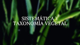 SISTEMÁTICA Y TAXONOMÍA VEGETAL [upl. by Trish]