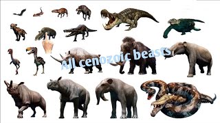 cenozoic and prehistoric beasts [upl. by Oicinoid]