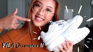 FILA DISRUPTORS II REVIEW  Nancy Hui [upl. by Liahus763]