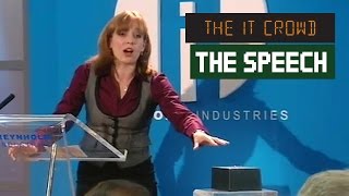 The Internet Speech The IT Crowd  Series 3 Episode 4 [upl. by Balbinder]