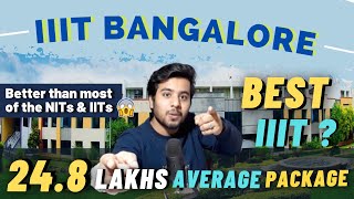 IIIT BANGALORE College Review 2021 🔥 Better than NIT Trichy   Placement  Cutoff  Campus life 😍 [upl. by Cerveny]