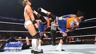 Erick Rowan amp The Usos vs Luke Harper The Miz amp Damien Mizdow  SixMan Tag Team Match [upl. by Friend483]