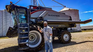 We got a BRAND NEW Gleaner Combine [upl. by Turpin]