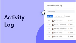 The Activity Log  mondaycom tutorials [upl. by Wohlert]
