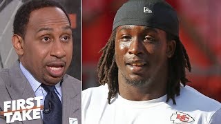 Kareem Hunt’s actions ‘indefensible’ Stephen A  First Take [upl. by Paine726]