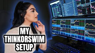 My ThinkOrSwim Trading Setup  StepbyStep Instructions [upl. by Frulla]