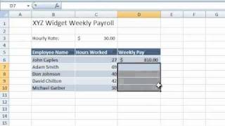 Relative and Absolute Cell references in Microsoft Excel [upl. by Ariait411]