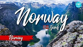 Fjords of Norway  Drone aerial footage [upl. by Rudy]