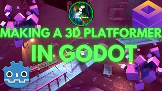 Making A 3D Platformer in Godot [upl. by Ennaeed]