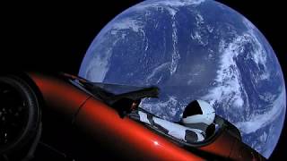 SpaceX Starman A Space Oddity [upl. by Yrrot]