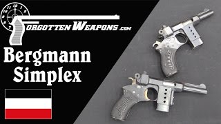 Bergmann Simplex Pocket Pistols [upl. by Kidd412]