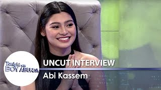 TWBA Uncut Interview Abi Kassem [upl. by Anileva]