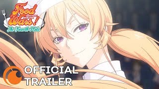 Food Wars The Fourth Plate  OFFICIAL TRAILER [upl. by Culbertson]