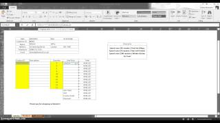 Creating Blank Cells in MS Excel [upl. by Neitsabes205]