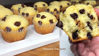 CHOCOLATE CHIP MUFFIN  Easy amp Basic Yummy Muffin Recipe [upl. by Adnylg]