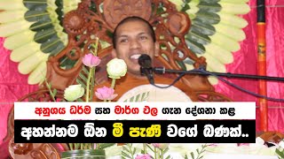 සෝවාන් වෙන හැටි  VenKirulapana Dhammawijaya Thero [upl. by Akienaj]