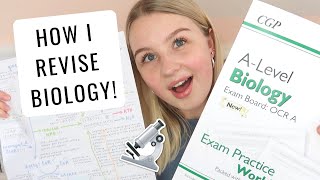 HOW I REVISE a level biology [upl. by Alcine]