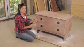 How To Sanding amp Painting Furniture with Layla [upl. by Villiers]