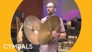 Guide to the Orchestra Cymbals Demonstration  Minnesota Orchestra [upl. by Enileme542]