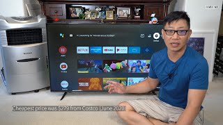 HiSense H65 Series 55quot TV Unboxing AndroidTV Setup and Initial Impressions Review [upl. by Pals641]