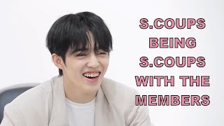 S coups Being Scoups with The Members Seventeen [upl. by Festatus]