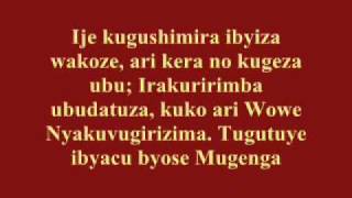 Kizito Mihigo  Tuje kugusingiza Mwimanyi [upl. by Barnebas]