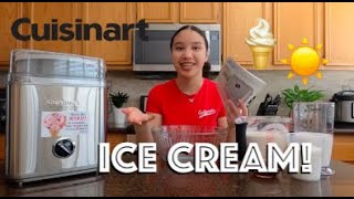 Cuisinart Frozen YogurtSorbet amp Ice Cream Maker ICE30 Series Review  NK Cookery [upl. by Evreh]